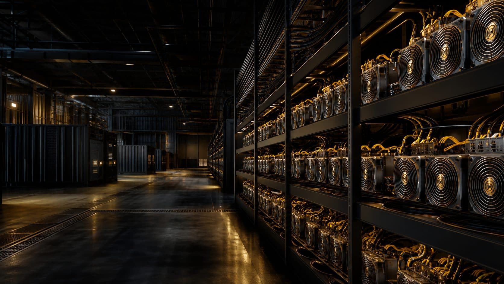 Zhongyuan Technology ASIC miner warehouse and mining facility