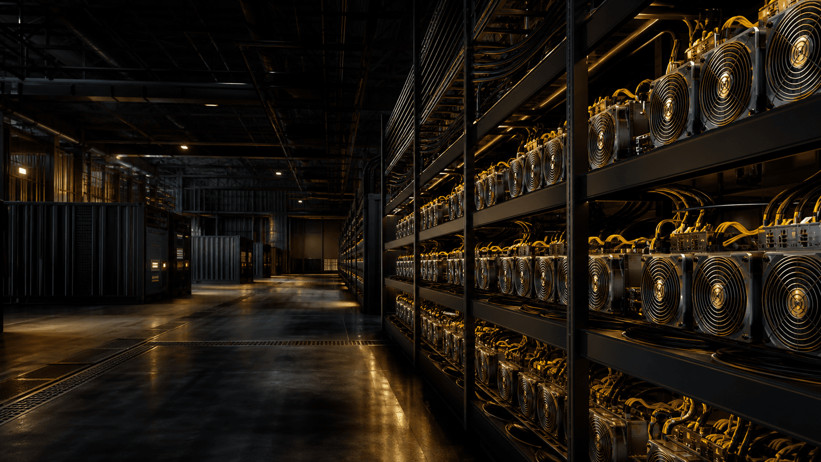 Zhongyuan Technology ASIC miner warehouse and mining facility